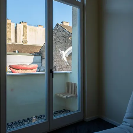 Apartmán A50-balcony-designer No4 Budapešť